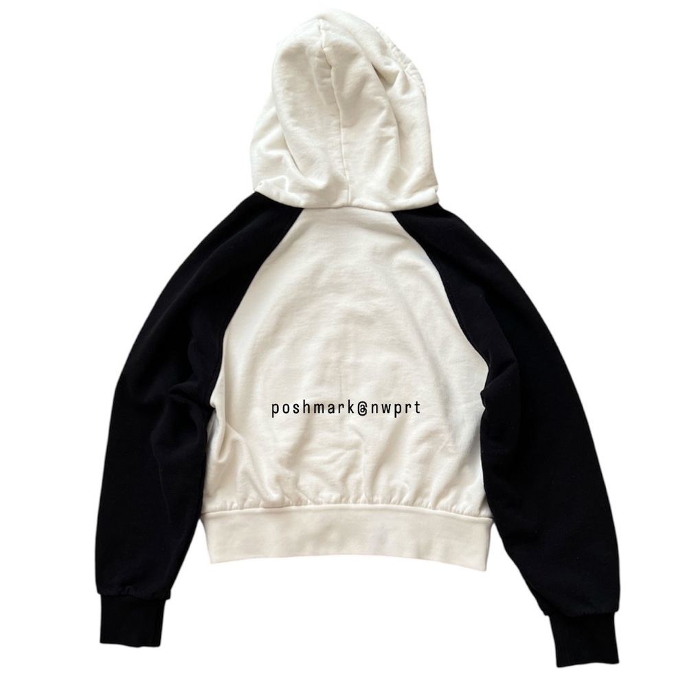 GUCCI 🍇 Hoodie Graphic Jacket Black Off White Zip Up Sweatshirt Logo S Small - Picture 9 of 15
